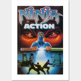 Ninja In Action - 1987 - (HD PRINT) Posters and Art